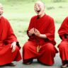 Three Laughing Monks